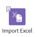 Import Excel operator workflow Import Excel operator workflow